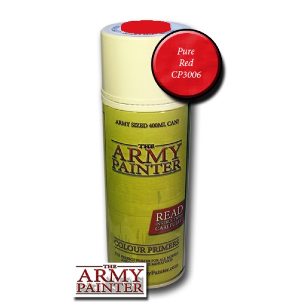 The Army Painter - Colour Primer: Pure Red (In Store Only)