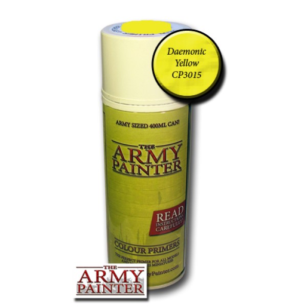 The Army Painter - Colour Primer: Daemonic Yellow (In Store Only)