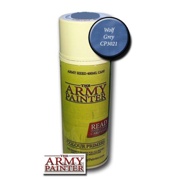 The Army Painter - Colour Primer: Wolf Grey (In Store Only)
