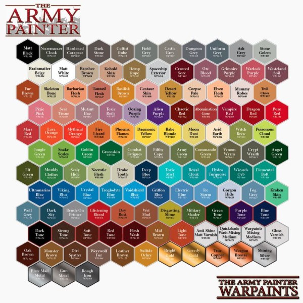 Clearance - The Army Painter - Warpaints - Lava Orange