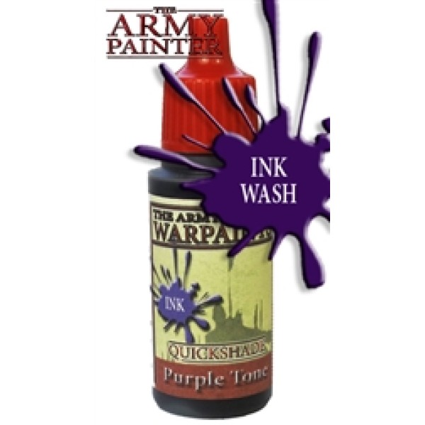 Clearance - The Army Painter - Warpaints - Quickshade Washes - Purple Tone