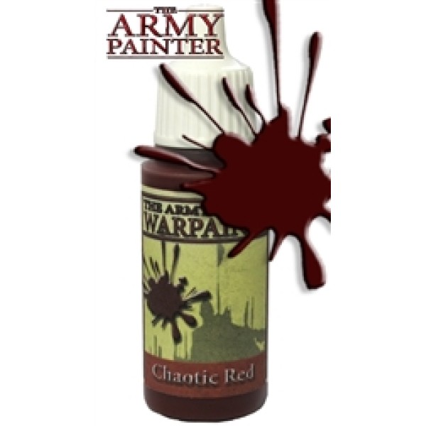 Clearance - The Army Painter - Warpaints - Chaotic Red