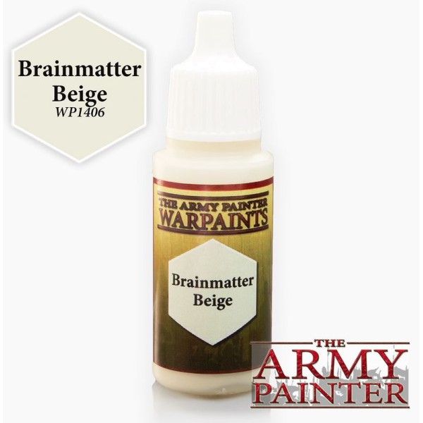 Clearance - The Army Painter - Warpaints - Brainmatter Beige
