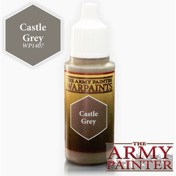 Clearance - The Army Painter - Warpaints - Castle Grey