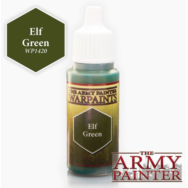 Clearance - The Army Painter - Warpaints - Elf Green