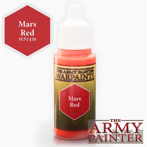 Clearance - The Army Painter - Warpaints - Mars Red