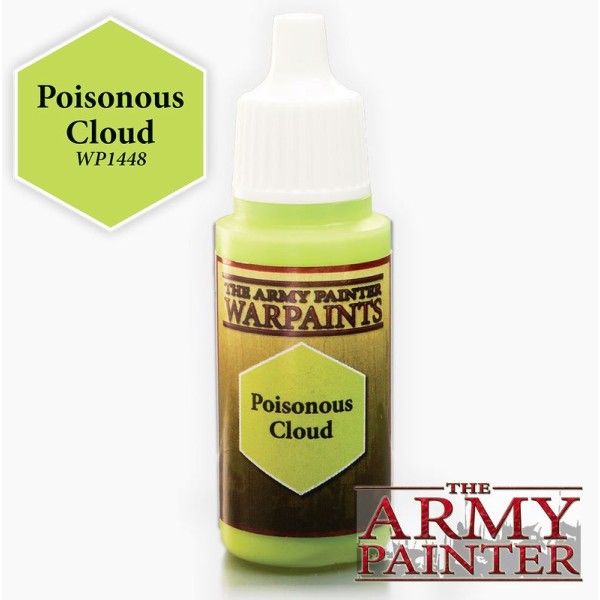 Clearance - The Army Painter - Warpaints - Poisonous Cloud