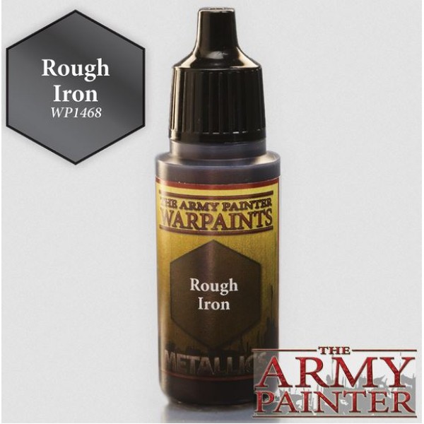 Clearance - The Army Painter - Warpaints - Metallics - Rough Iron