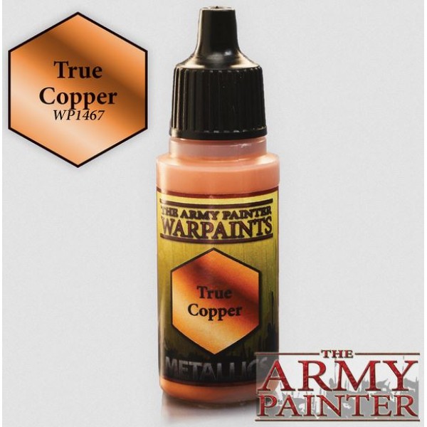 Clearance - The Army Painter - Warpaints - Metallics - True Copper