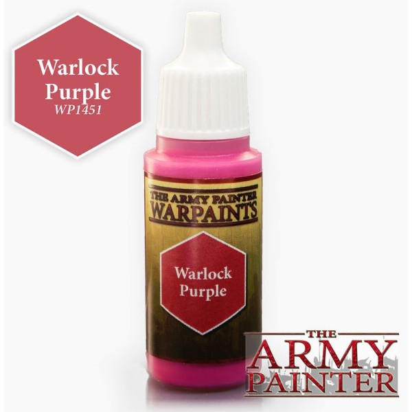 Clearance - The Army Painter - Warpaints - Warlock Purple