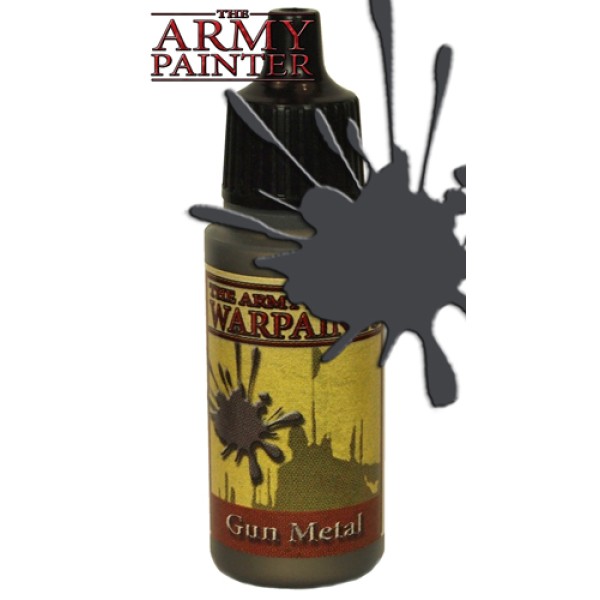 Clearance - The Army Painter - Warpaints - Metallics - Gun Metal