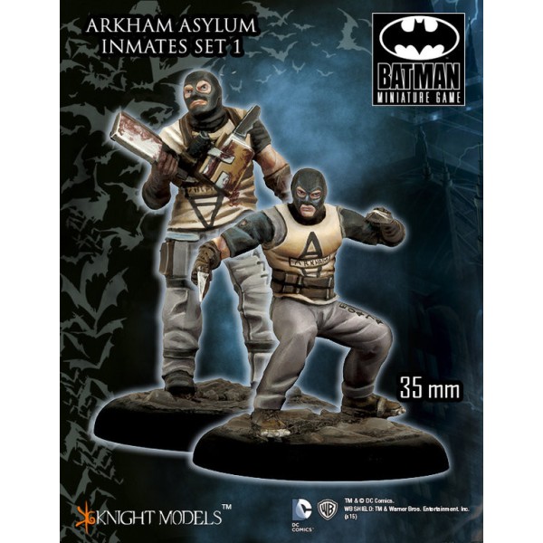 Batman Miniatures Game - Arkham Asylum Inmates
