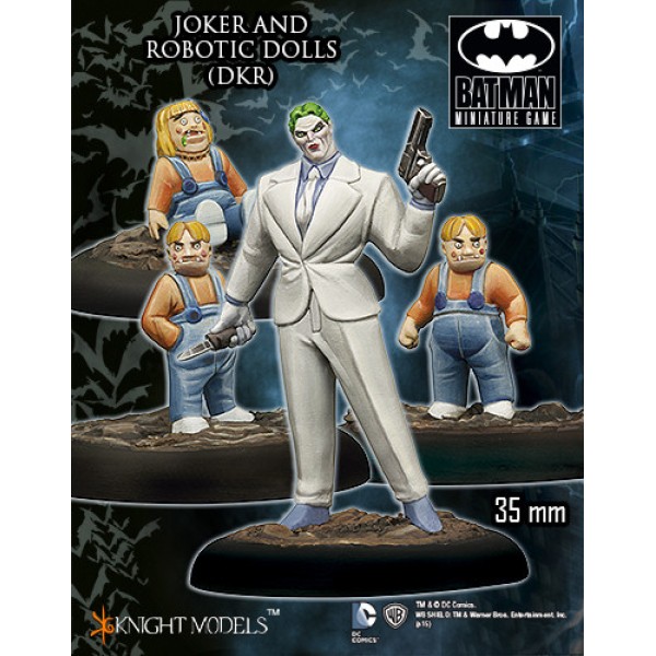 Clearance - Batman Miniatures Game - JOKER and Robotic Dolls Starter Set