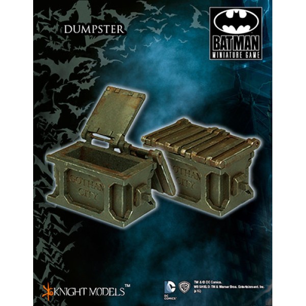 Batman Miniatures Game - Scenery - Dumpsters