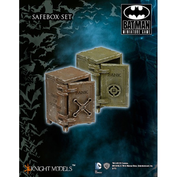 Batman Miniatures Game - Scenery - Safe Boxes