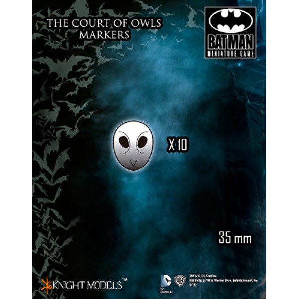 Clearance - Batman Miniatures Game - The Court of Owls Markers
