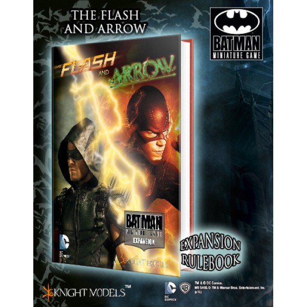 Clearance - Batman Miniatures Game - BATMAN Rulebook - FLASH & ARROW  Expansion