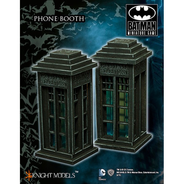 Batman Miniatures Game - Scenery - Phone Booth