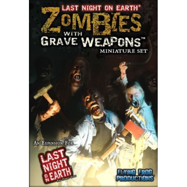 Last Night on Earth - Zombies with Grave Weapons - Miniature set