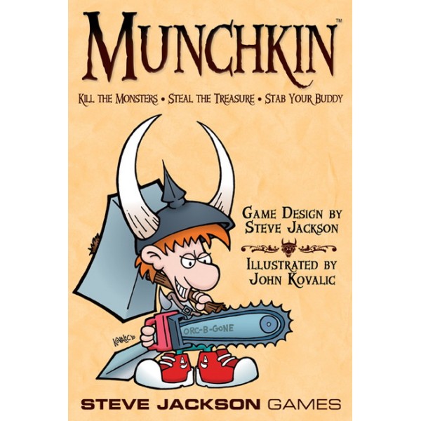 MUNCHKIN - Kill The monster - Steal the Treasure - Stab your friends