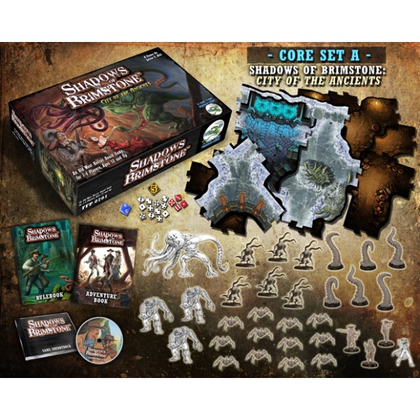 Shadows of Brimstone - City of Ancients - Core Set  *See Notes*