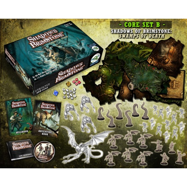 Shadows of Brimstone - Swamps of Death - Core Set *See Notes*