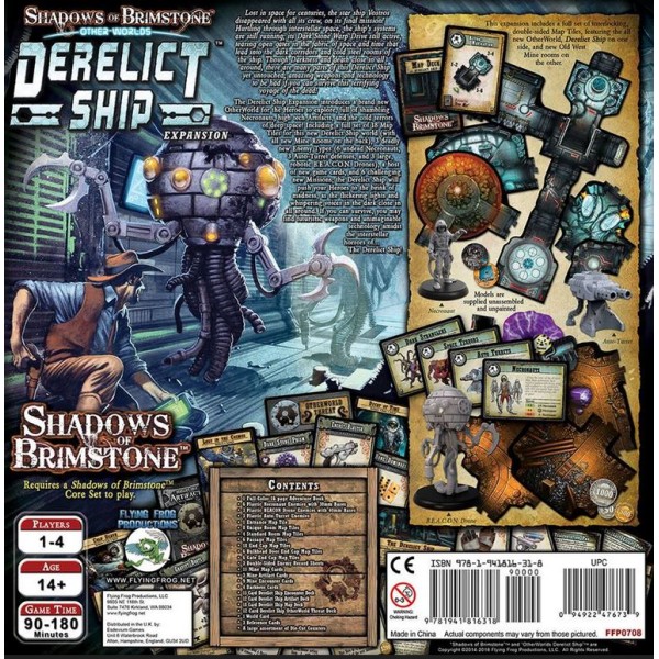 Shadows of Brimstone - Derelict Ship  Expansion
