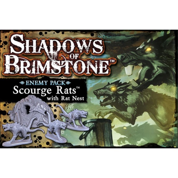Shadows of Brimstone - Scourge Rats - Enemy Pack