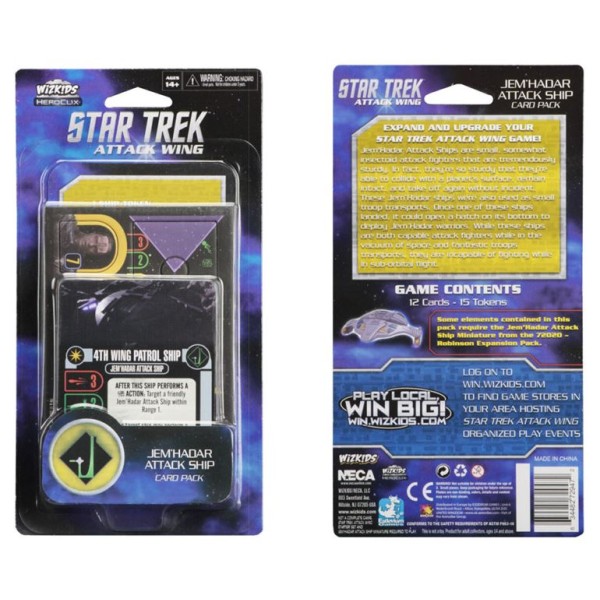 Star Trek - Attack Wing Miniatures Game - Jem’Hadar Attack Ship Card Pack Wave 3