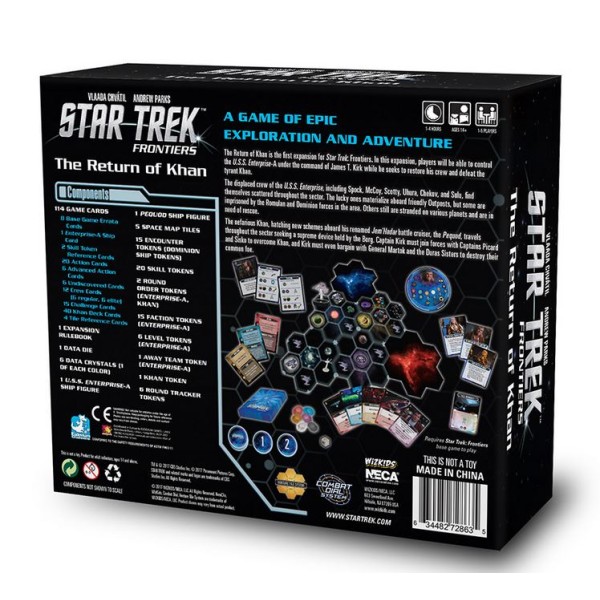 Star Trek - Frontiers - The Return of Khan Expansion