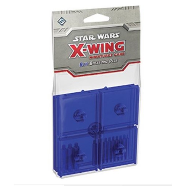 Star Wars - X-Wing - Blue Bases and Pegs