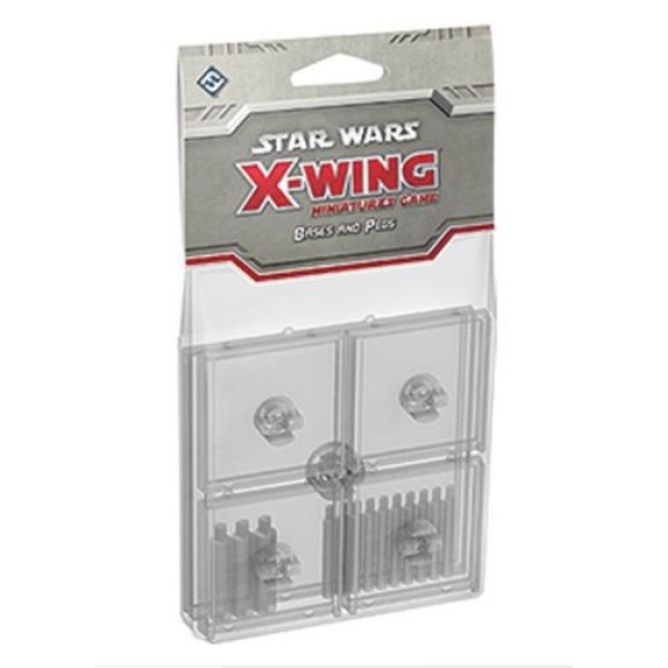 Star Wars - X-Wing - Clear Bases and Pegs