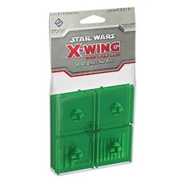 Star Wars - X-Wing - Green Bases and Pegs
