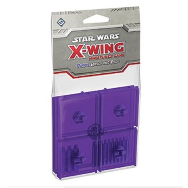 Star Wars - X-Wing -  Purple Bases and Pegs