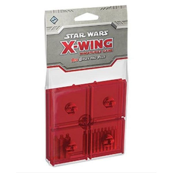 Star Wars - X-Wing - Red Bases and Pegs