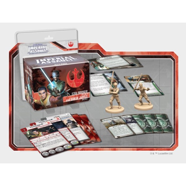 Star Wars - Imperial Assault - Ezra Bridger and Kanan Jarrus Ally Pack