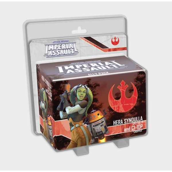 Star Wars - Imperial Assault - Hera Syndulla and C1-10P Ally Pack - Ally Expansion Pack