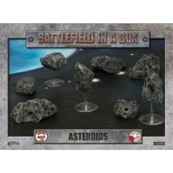 GF9 - Battlefield in a box - Pre-Painted Asteroids