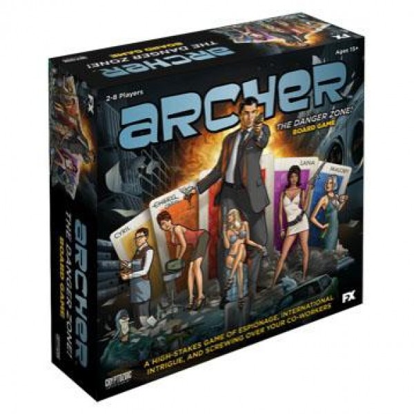 Archer - The Danger Zone - Board Game