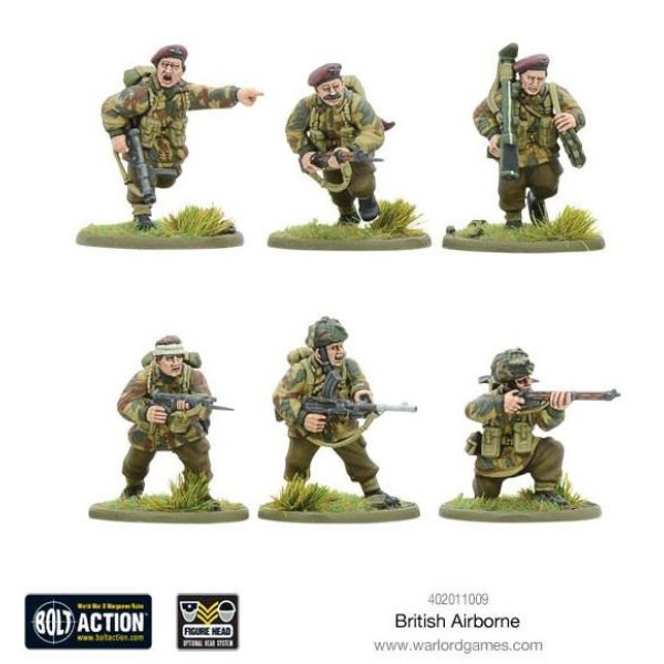 Bolt Action - British - British Airborne WWII Allied Paratroopers
