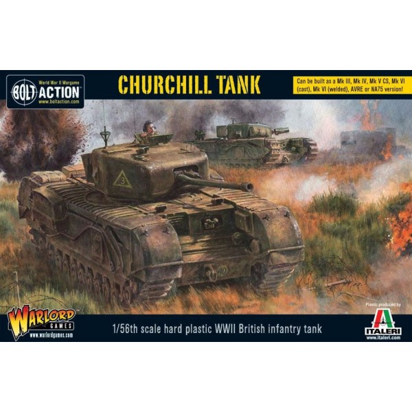 Bolt Action - British - Churchill Tank (Plastic)