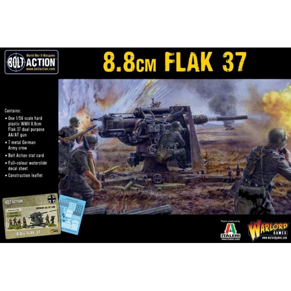 Bolt Action - Germany - Flak 37 8.8cm Anti-Tank Gun