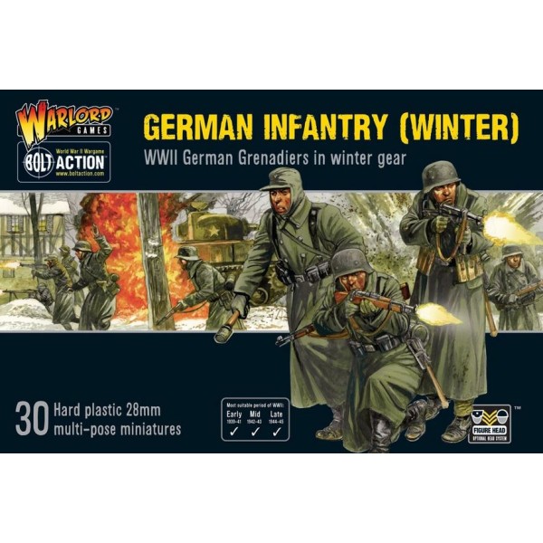 Bolt Action - Germany - German Infantry (Winter) Plastic Boxed Set