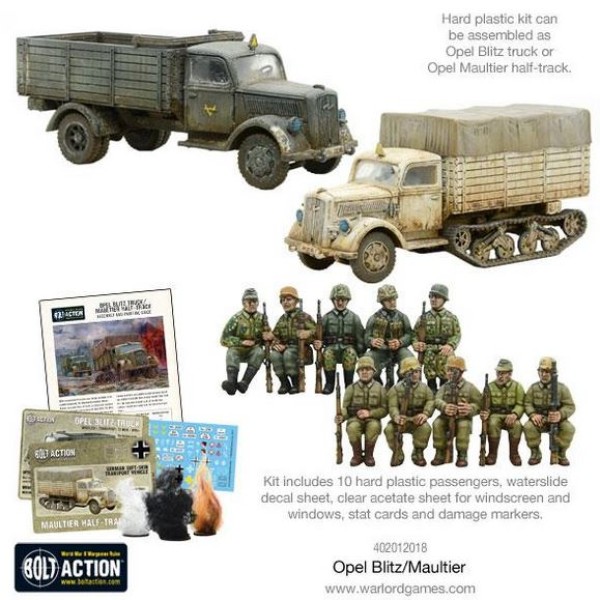 Bolt Action - Germany - Opel Blitz/Maultier