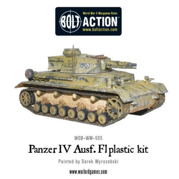 Bolt Action - Germany - Panzer IV Ausf. F1/G/H medium tank (plastic)