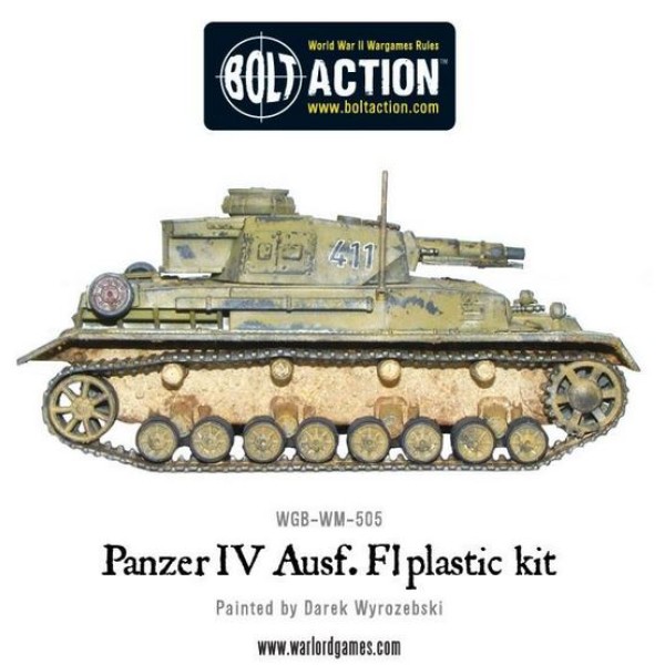 Bolt Action - Germany - Panzer IV Ausf. F1/G/H medium tank (plastic)