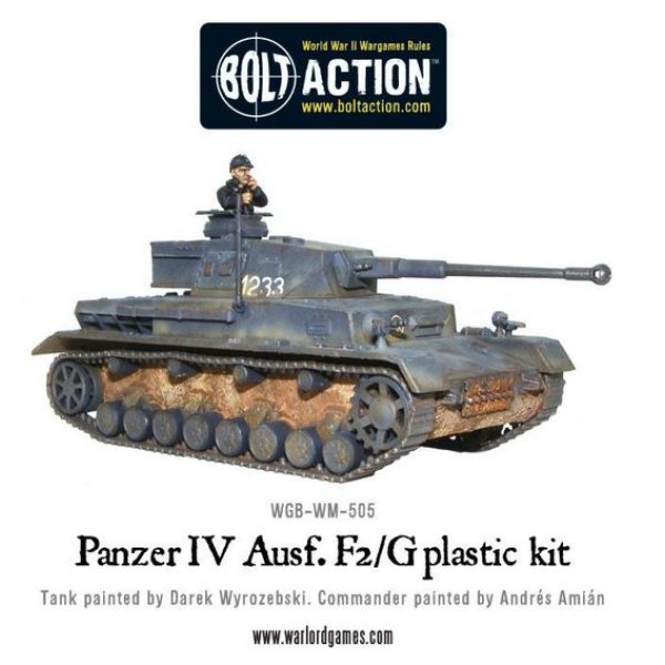 Bolt Action - Germany - Panzer IV Ausf. F1/G/H medium tank (plastic)