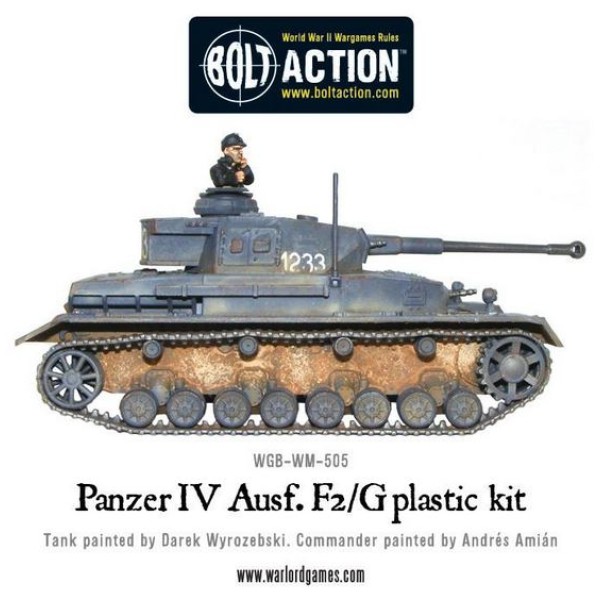 Bolt Action - Germany - Panzer IV Ausf. F1/G/H medium tank (plastic)