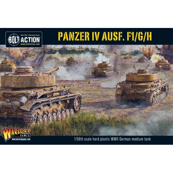 Bolt Action - Germany - Panzer IV Ausf. F1/G/H medium tank (plastic)