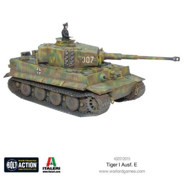 Bolt Action - Germany - Tiger I Ausf.E Heavy Tank Plastic Box Set